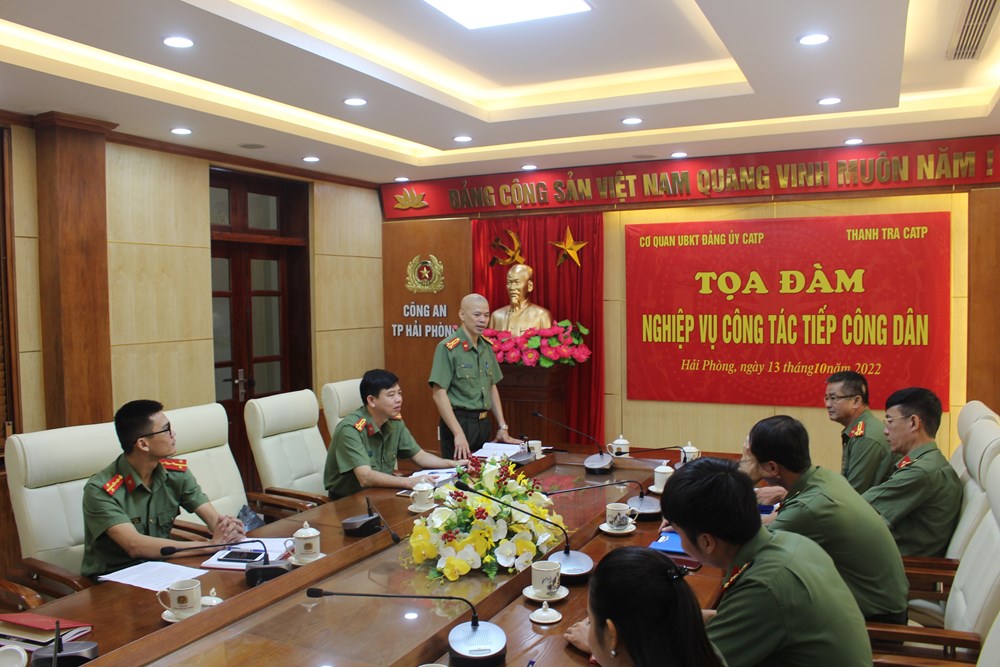 Cơ quan Ủy ban kiểm tra Đảng ủy CATP: Chủ động tham mưu giám sát chuyên đề